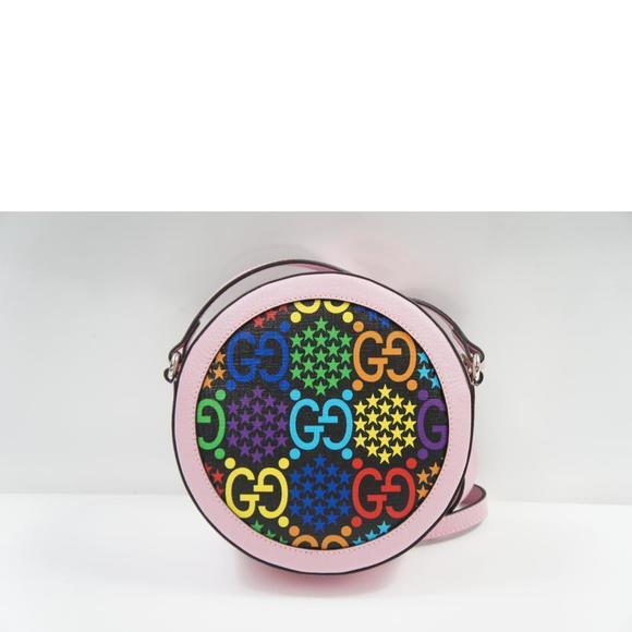 Gucci Psychedelic Black GG Shoulder PVC - Picture 1 of 7